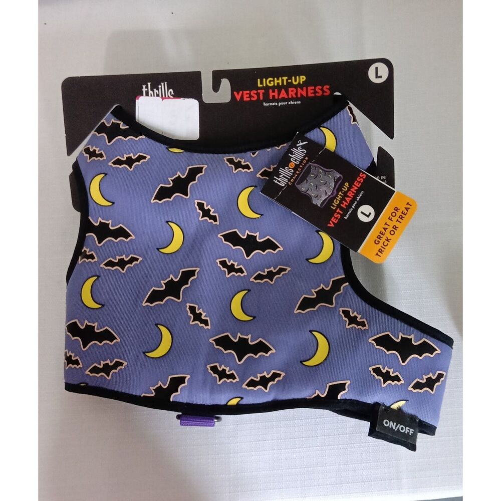 Thrills and Chills Light-Up Dog Vest Harness